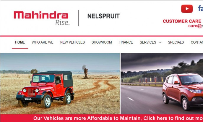 Mahindra Nelspruit by Auto Digital Technologies (Pty) Ltd