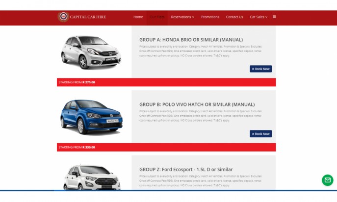 Capital Car Hire by Auto Digital Technologies (Pty) Ltd