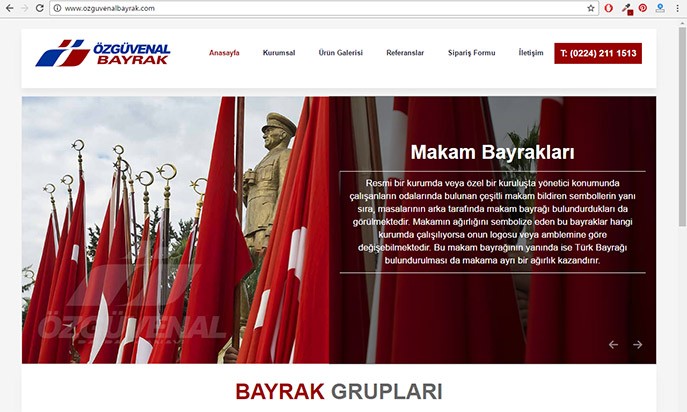 Özgüvenal Bayrak by Akademi Grafik