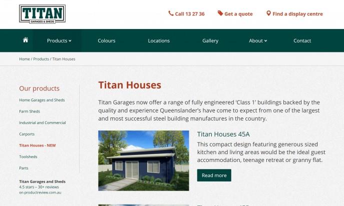 Titan Garages and Sheds by Menace Group