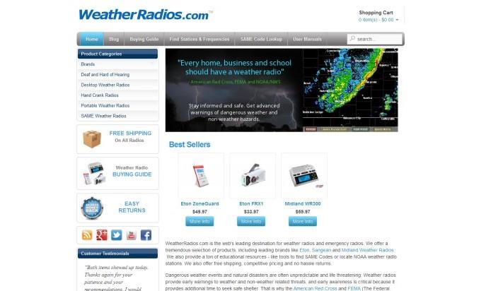 Weatherradios.com by GWS desk