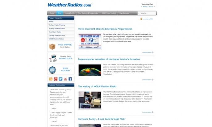 Weatherradios.com by GWS desk