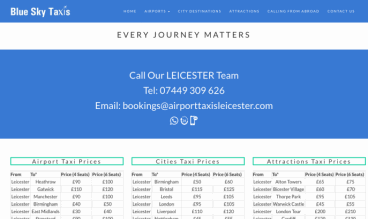 Airport Taxis by Fresh Web Services Ltd