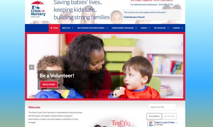 Crisis Nursery St. Louis by eClarity Web Solutions