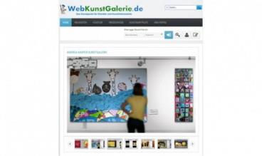 WebKunstGalerie - Art Portal for Contemporary German Artists by Ivo Haarmann