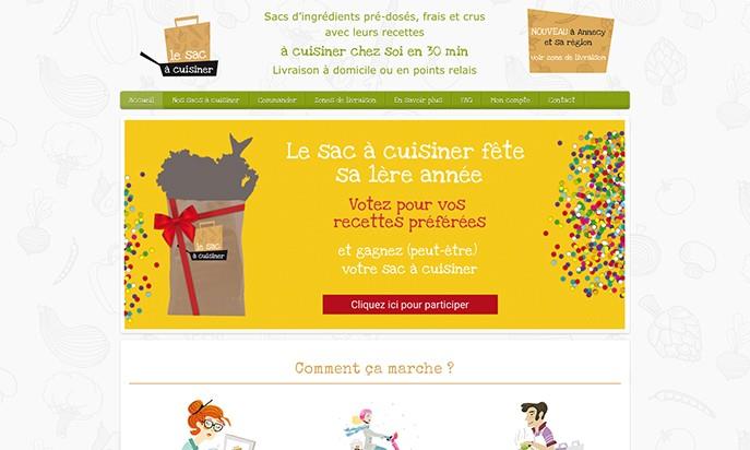 Le sac à cuisiner by globuleWEB.com