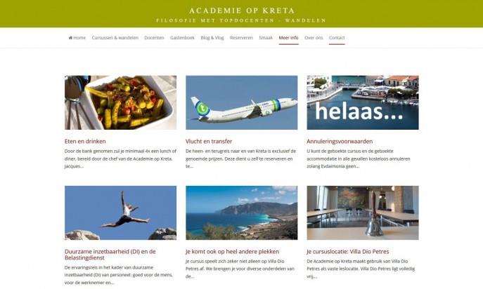 Evdaimonia | Academie op Kreta by R2H webdesign