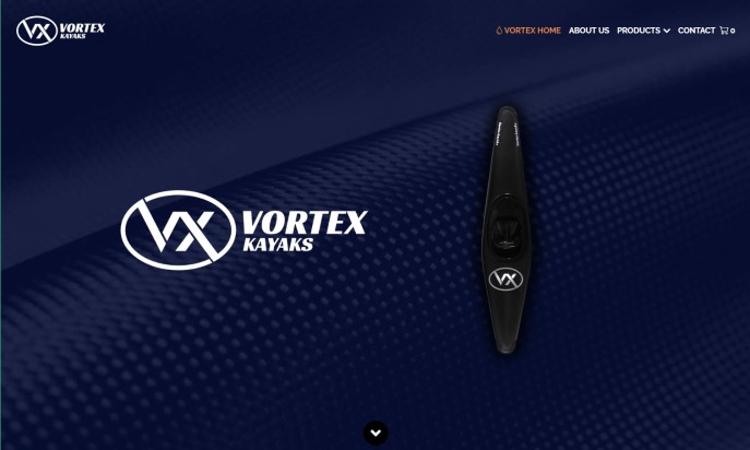 Vortex kayaks by R2H webdesign