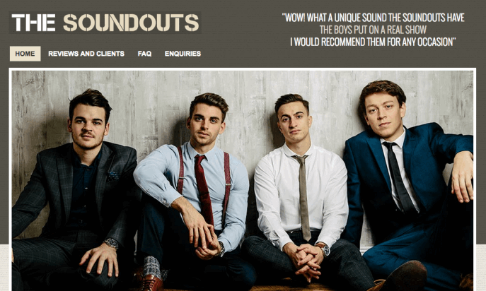 The Soundouts by Bands For Hire Ltd