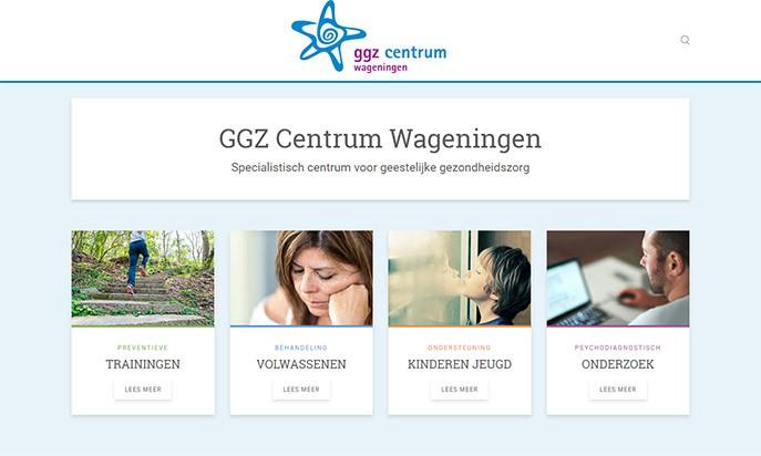 GGZ Centrum Wageningen by Buro Blun - Webdesign en Grafisch ontwerpen