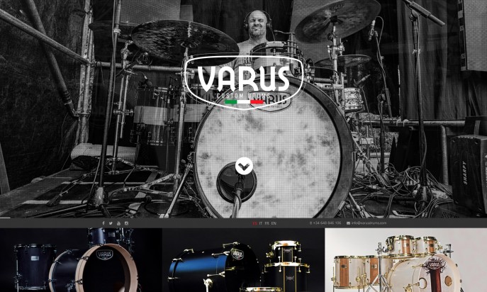 Varus Custom Drums by CesarLabadia.com