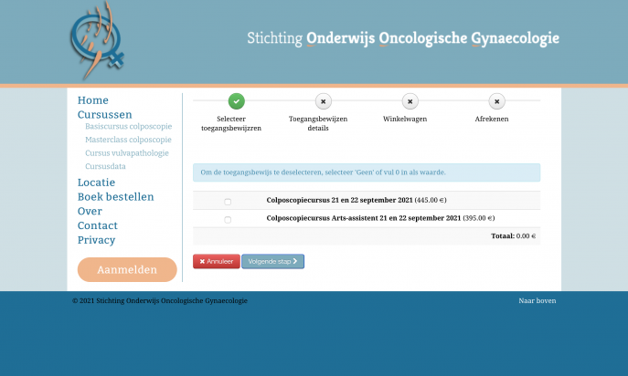 Stichting Onderwijs Oncologische Gynaecologie by Ghost Art digital media