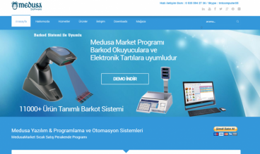 Medusa Software Market Otomasyon by GuneyDesign Web Studio