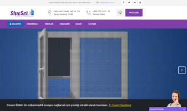 Sineset Flyscreen Systems by GuneyDesign Web Studio