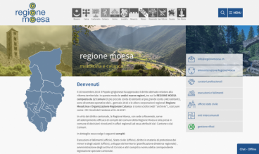 Regione Moesa by ecomunicare.ch sagl Web Design