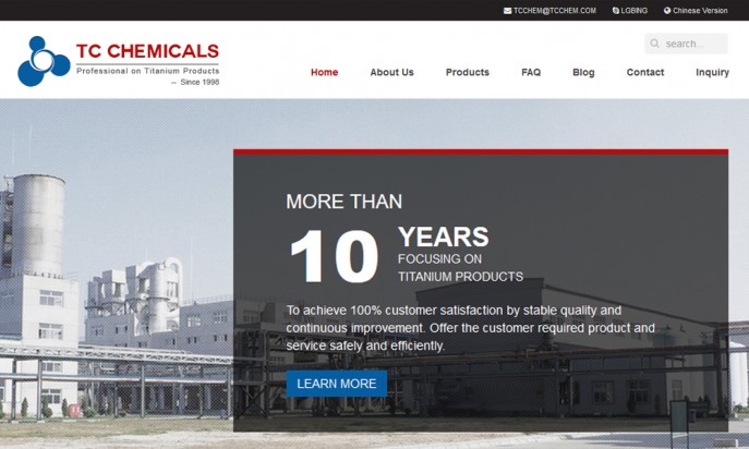 TC CHEMICALS CO.,LTD by 野草工作室