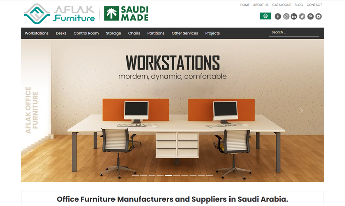 Aflak Office Furniture- Saudi Arabia by YB