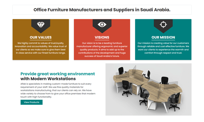 Aflak Office Furniture- Saudi Arabia by YB