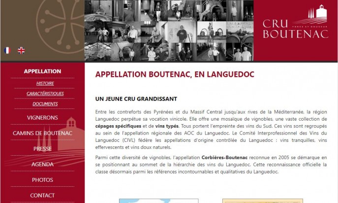 Cru Boutenac by Agence Joomla Conseil