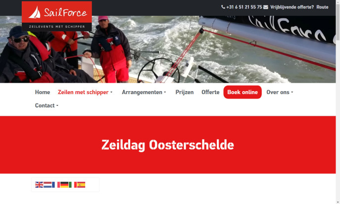 Zeilen Zeeland by JS Webdesign