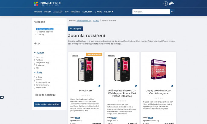 Joomlaportal.cz by Linelab