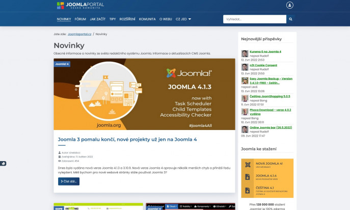 Joomlaportal.cz by Linelab