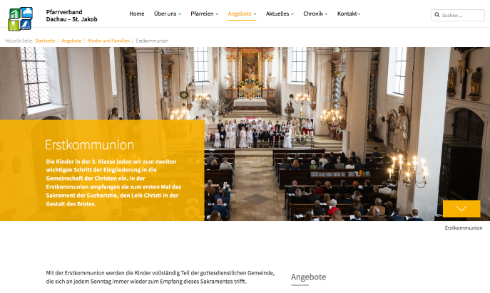 Parish Association by degagee – Agency for Web & Design