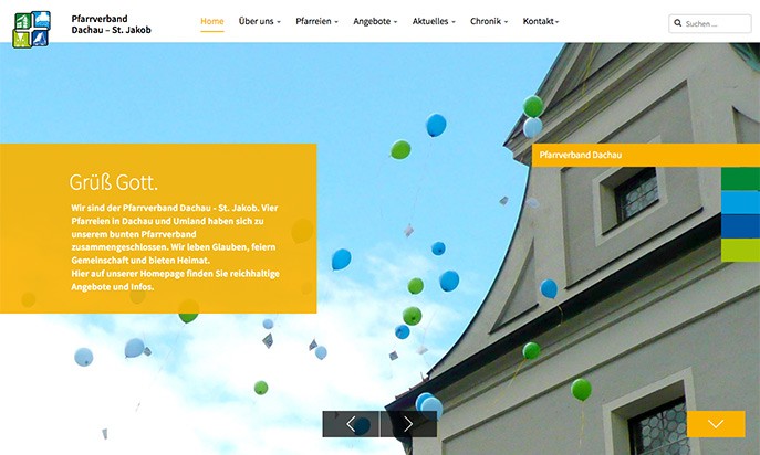 Parish Association by degagee – Agency for Web & Design