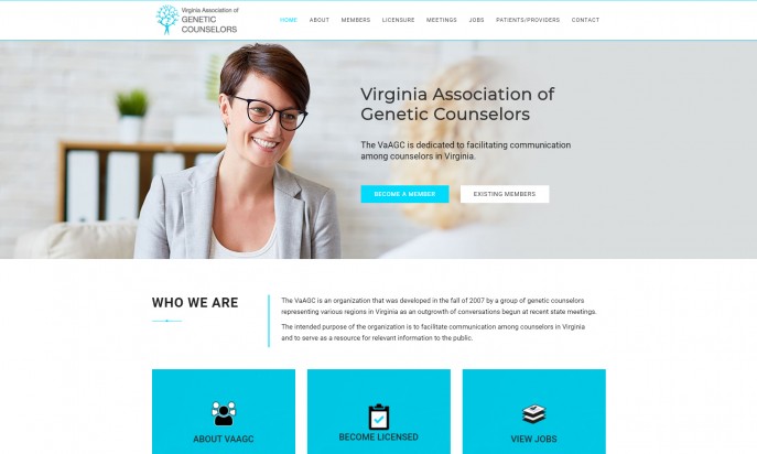 Virginia Association of Genetic Counselors by Blue Cloud Studio