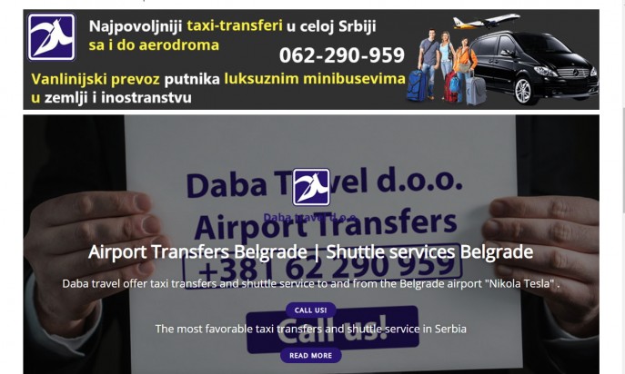 Daba Travel - Taxi transfers and Shuttle service by Nidzo