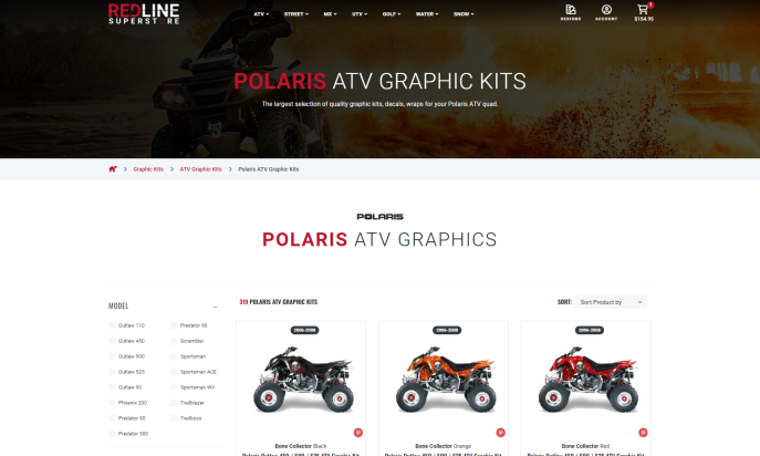 Red Line Superstore by New Line Web Design