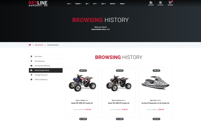 Red Line Superstore by New Line Web Design