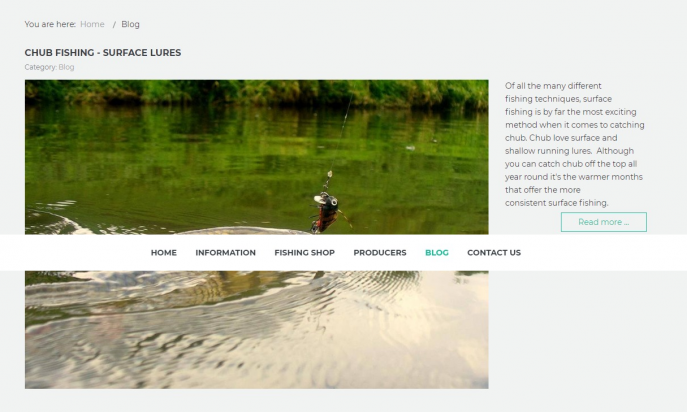 UlSpinning Fishing Shop by INDICO