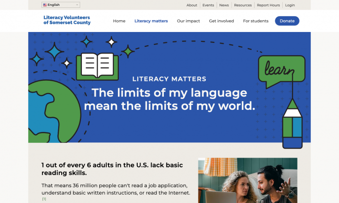 Literacy Volunteers of Somerset County by Lucid Fox