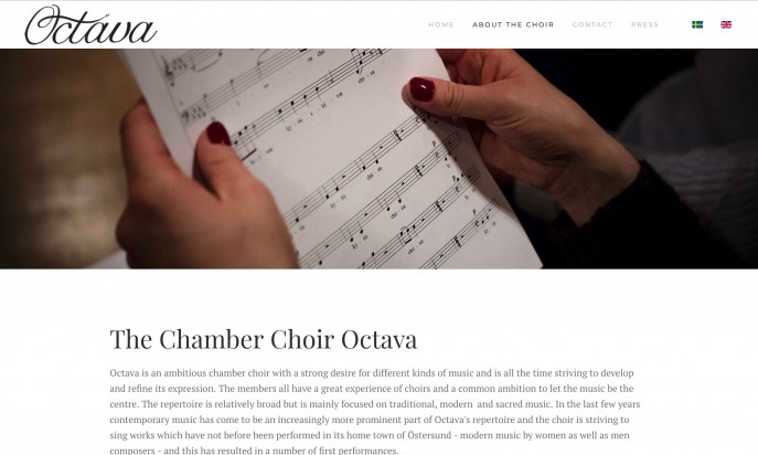 The Chamber Choir Octava by BiT konsult