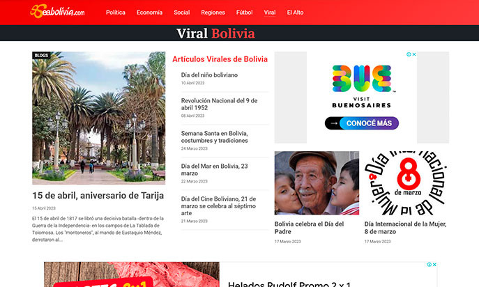 Noticias de Bolivia - EABOLIVIA by EABOLIVIA - EL ALTO