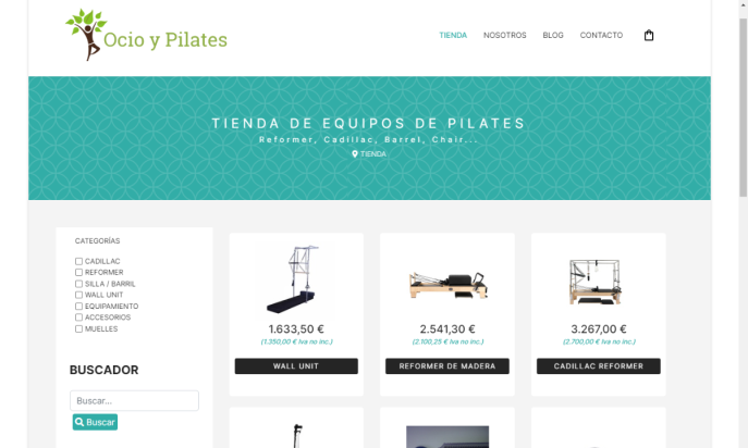 Máquinas de pilates by JABATEC