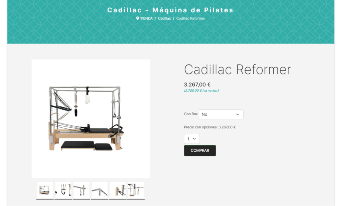 Máquinas de pilates by JABATEC