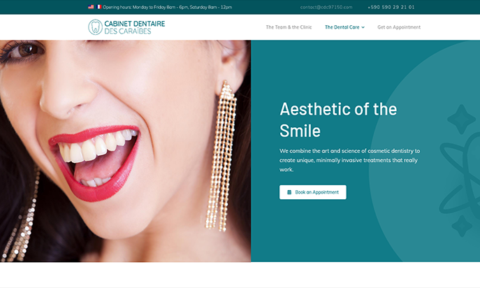 Caribbean Dental Clinic by IDIMweb