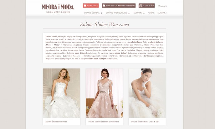 Mloda i Moda by Jacek Nadolny - StudioAlfa Joomla Webdesign