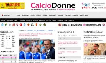 Calciodonne.it by Pettinati Communication