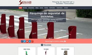 Semab - Bicycle and motorcycle safety parkings by Webs de Futbol